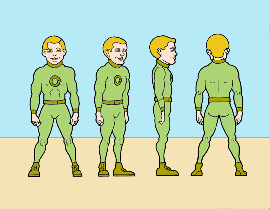 Kinematic Man Turnaround